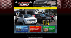 Desktop Screenshot of crosscountycarwash.com